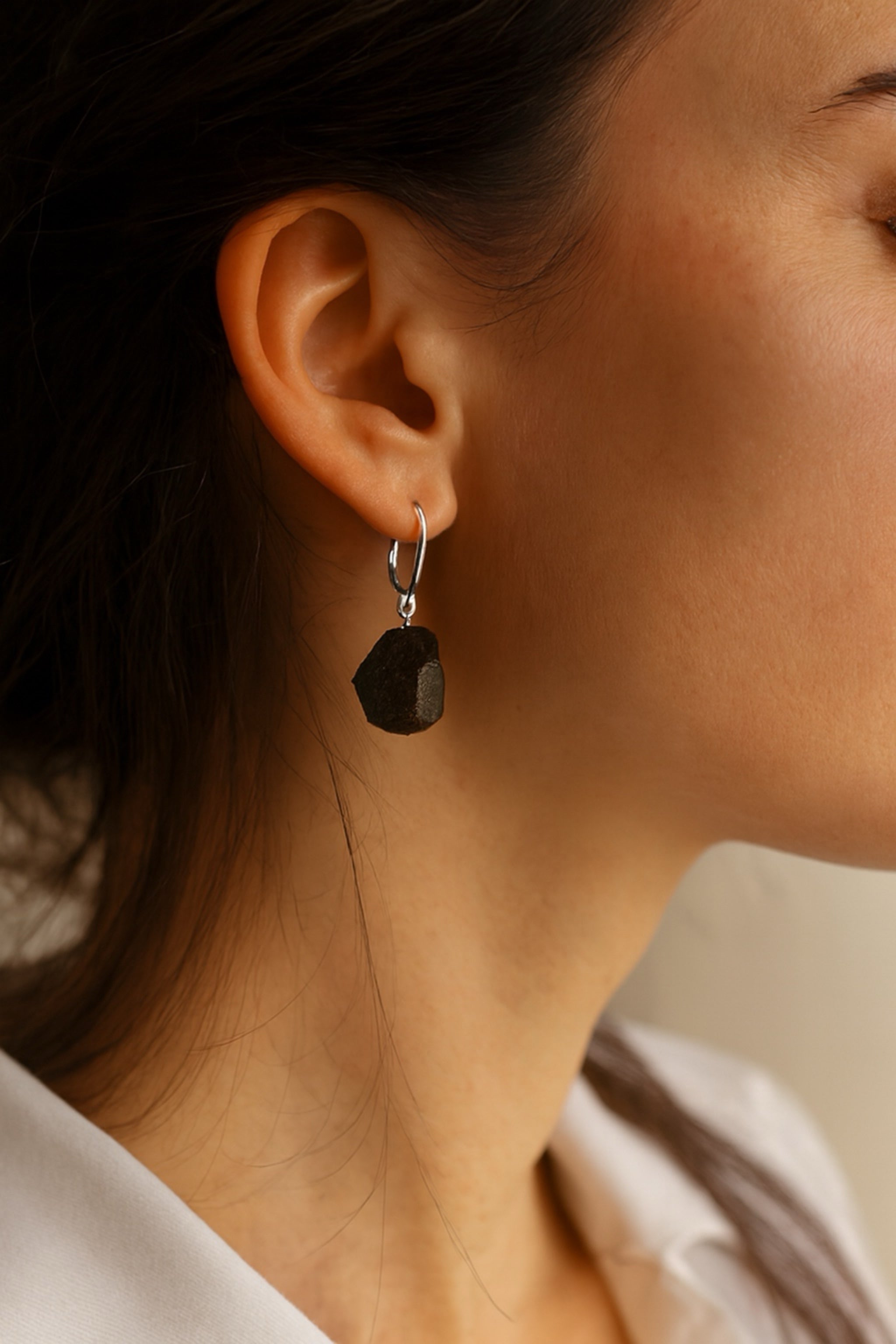 Midnight earrings - Silver